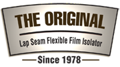 The Original Lap Seam flexible film isolator for germ free research.